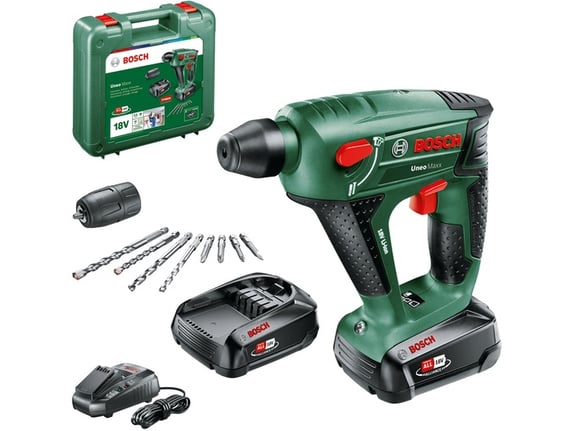 Bosch Akumulatorski elektro-pneumatski čekić za bušenje Uneo Maxx 0603952327