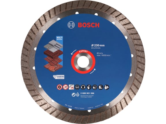 Bosch Rezna ploča MultiMaterial Turbo 230mm Expert 2608901598