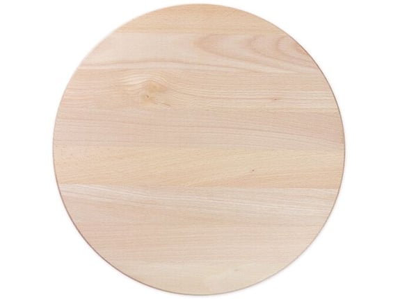 Brezawood Drvena daska za serviranje Fi50 okretna bukva