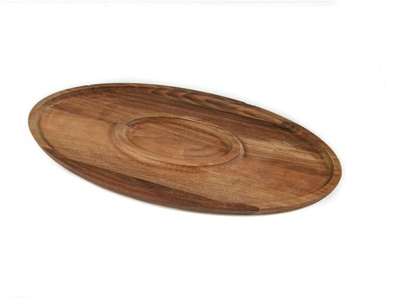 Brezawood Drveni Oval 1 orah