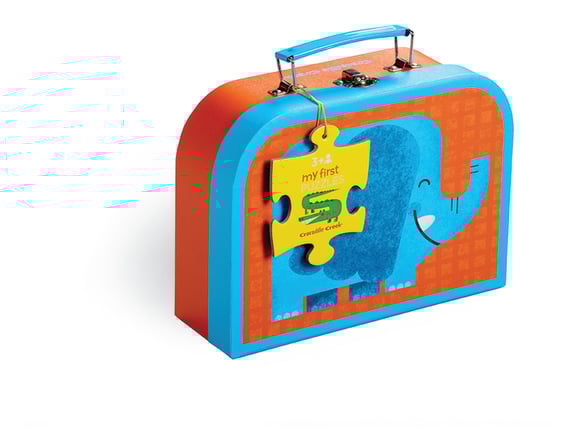 Crocodile Creek Moje prve puzzle Džungla