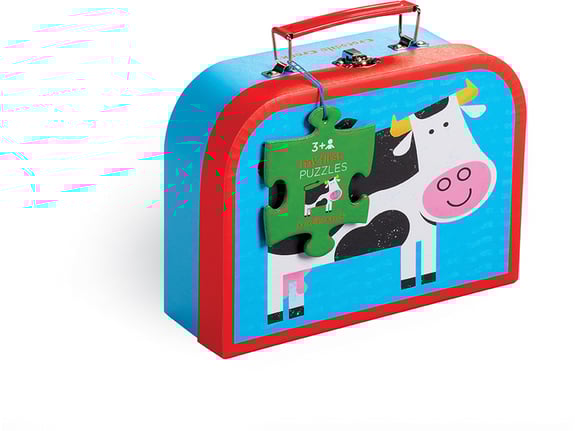 Crocodile Creek Moje prve puzzle Farma