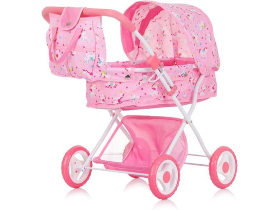 Chipolino Kolica za lutke Dora unicorn