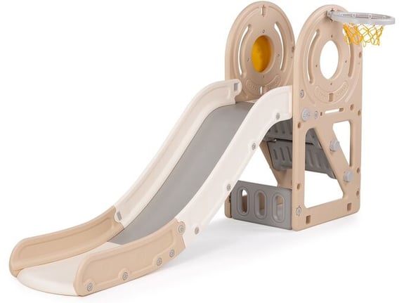 Chipolino Set tobogan i koš Duck 2u1