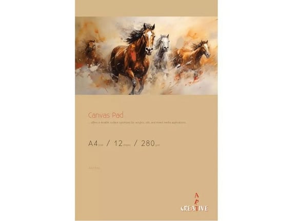 Creative Blok slikarsko platno A4 12 listova 280g