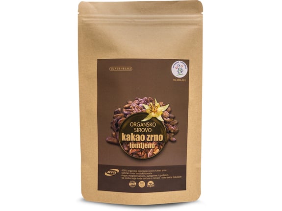 DTC Organsko Kakao zrno sirovo lomljeno 100g