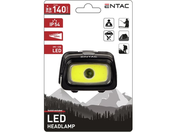 Entac Lampa za glavu sa senzorom 5W