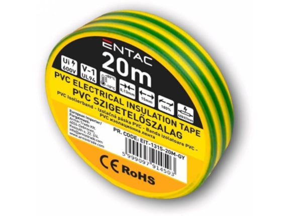 Entac Izolaciona traka 20m o-zuta