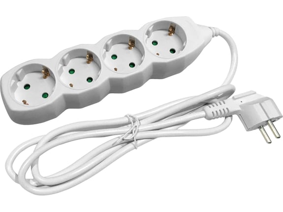 Entac Produžni kabl 4-struki 1 5m