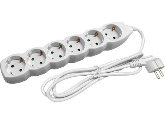 Entac Produžni kabl 6-struki 3m