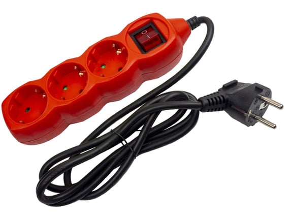 Entac Produžni kabl sa prekidačem trostruki 1 5m