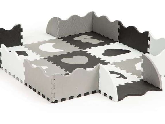 Eco Toys Podloga za igru sa ogradom Ecotoys 25el