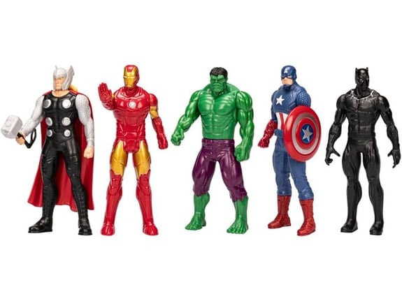 Hasbro Set figura Marvel Avengers 5 kom