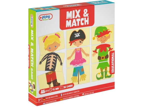 Grafix Igra za decu Mix & Match 3x12 delova
