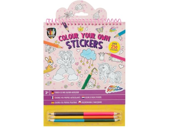 Grafix Oboji sam svoje stikere Princeze