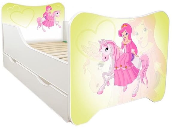 Happy Kitty Dečiji krevet + fioka Pony 140x70cm