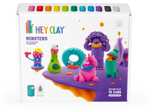 Hey Clay Glina Monsters 15kom