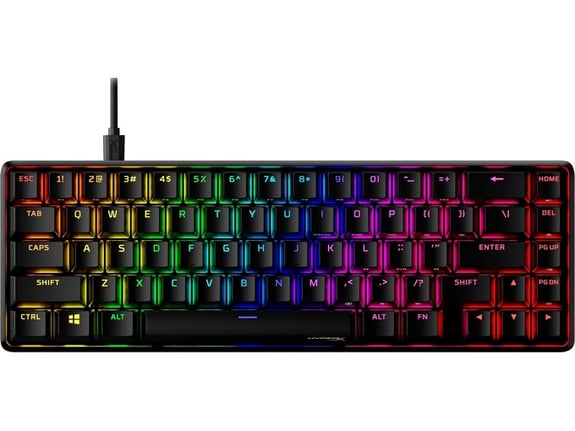 HyperX Tastatura Alloy origins 65% aqua tactile