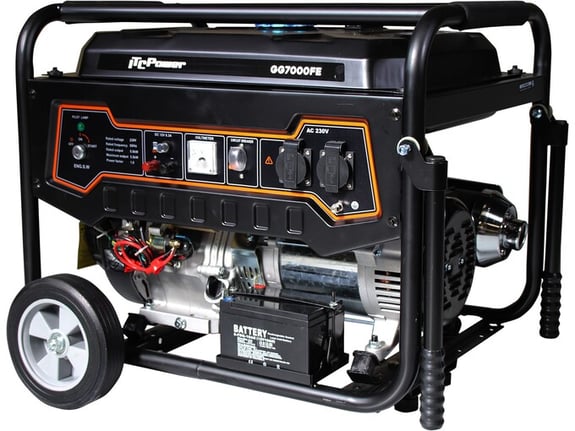 ITC Power Benzinski agregat na ramu GG7000FE