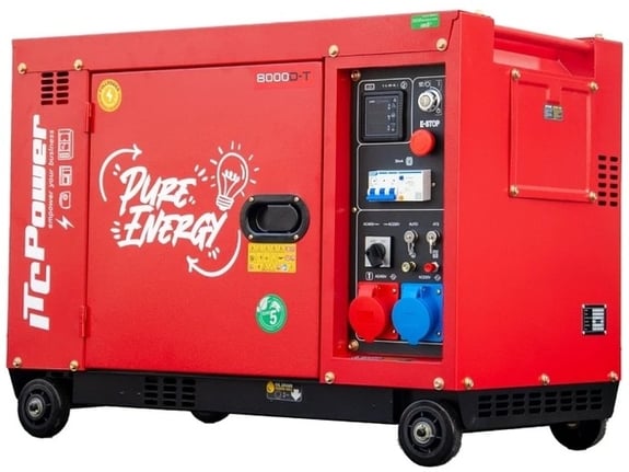 ITC Power Električni dizel agregat 8000 D-T