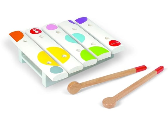 Janod Drveni mini xylo Confetti