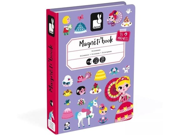 Janod Magnetna knjiga Princeze