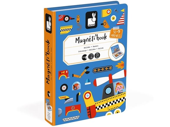 Janod Magnetna knjiga Trkači