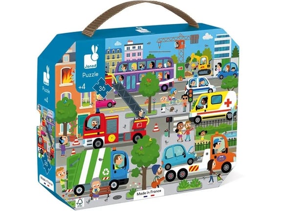 Janod Slagalica Grad 36kom