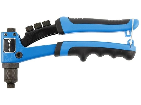 Hogert Klešta za pop nitne 215mm 4 promjenjivih nastavaka max 4.8mm