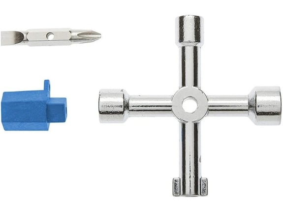 Hogert Ključ za ormare 76mm kvadratni 5/8 10mm