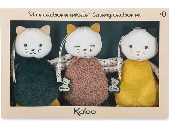 Kaloo Stimuli drage mace senzorni set 3kom