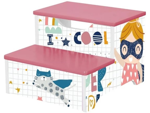 Kinder Home Dečija stolica, stepenica na 2 nivoa