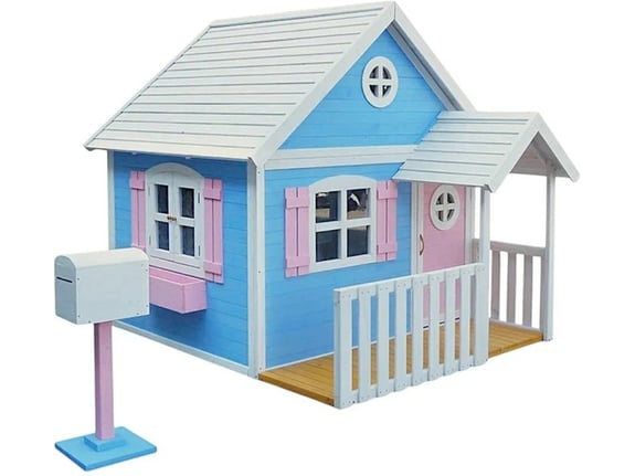 Kinder Home Velika drvena dečija kućica sa verandom