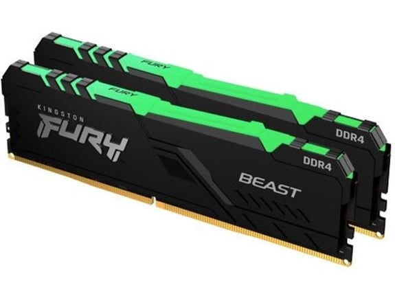 Kingston Memorija DDR4.32GB 3200MHz Fury beast RGB KF432C16BB1AK2