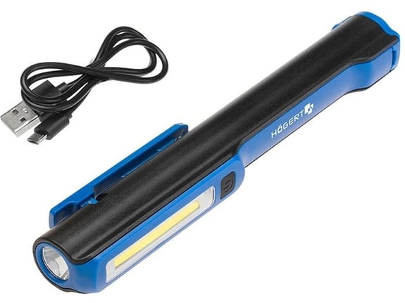Hogert LED lampa USB cob 3W 1200mAh