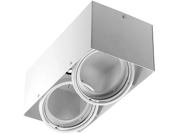 GTV LED plafonska lampa Pireo n kv 2xGU10 IP20