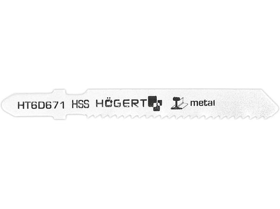 Hogert List ubodne pile za rezanje metala 12tpi 76mm 5 kom