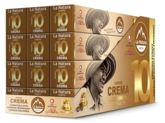 La Natura Lifestyle ALU Kafa Crema 12x10 kapsula Bag ND DACH MK