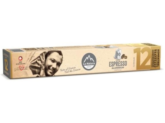 La Natura Lifestyle ALU Kafa Espresso 10 kapsula Bag ND DACH