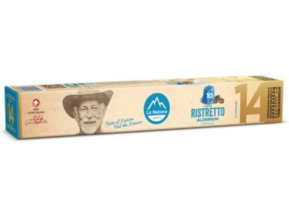 La Natura Lifestyle ALU Kafa Ristretto 10 kapsula Bag ND DACH