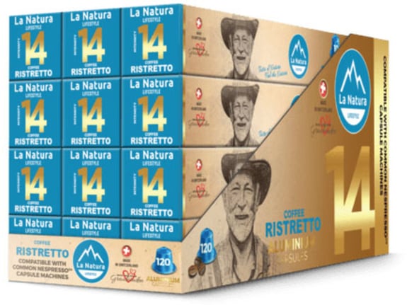 La Natura Lifestyle ALU Kafa Ristretto 12x10 kapsula Bag ND DACH MK