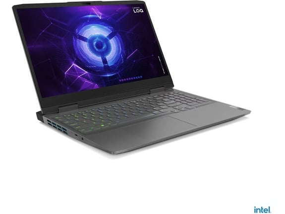 Lenovo Laptop LOQ 15IRH8 DOS/15.6inch IPS FHD/i5-12450H/16GB/512GB SSD/RTX 4050-6GB/GLAN/backlit