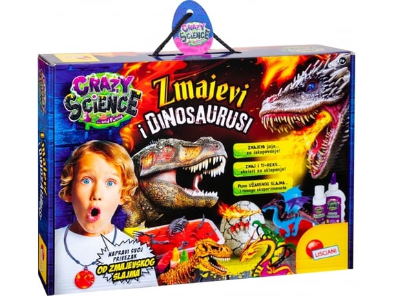 Lisciani Crazy Science SR Laboratorija zmajeva i dinosaurusa RS89390