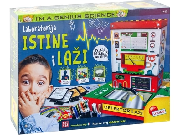 Lisciani Mali Genije SR Društvena igra Istine i laži RS83886