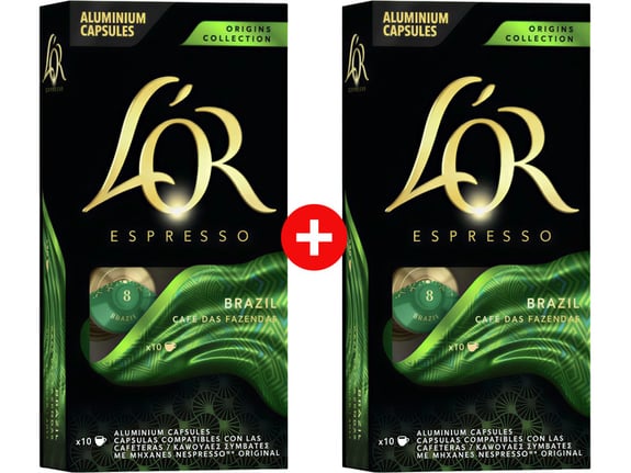 L'OR Kapsule za kafu Brasil 8 1+1