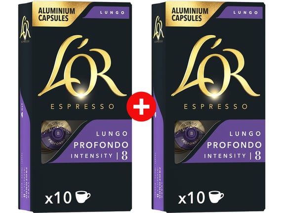 L'OR Kapsule za kafu Lungo Profondo 8 1+1
