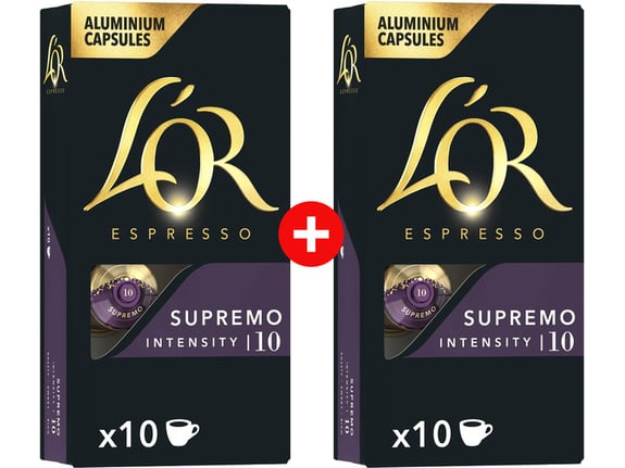 L'OR Kapsule za kafu Supremo 10 1+1