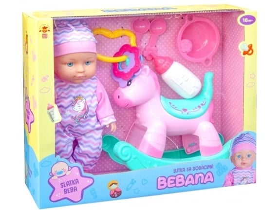 Lutka Bebana i konjić 2212O0470