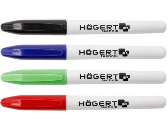 Hogert Marker trajni mešavina boja 4 kom.