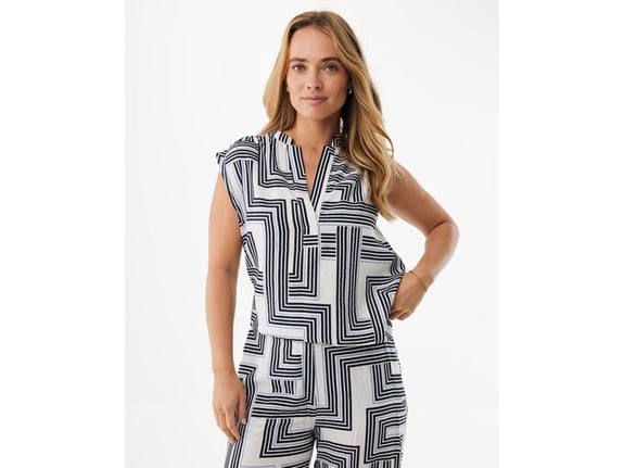Mexx Ženska bluza Geo print sleeveless blouse MF006103661W-300007